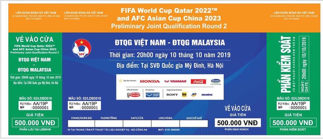 Cách mua vé trận Việt Nam - Malaysia tại vòng loại World Cup 2022 - Ảnh 1.