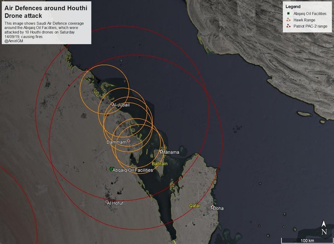 Phòng không Saudi Arabia đang trốn ở đâu khi các cơ sở dầu trọng yếu bị tấn công dữ dội? - Ảnh 3.