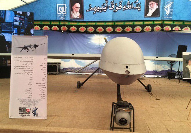 Iran trưng bày một loạt máy bay không người lái Mỹ bị bắn hạ - Ảnh 6.