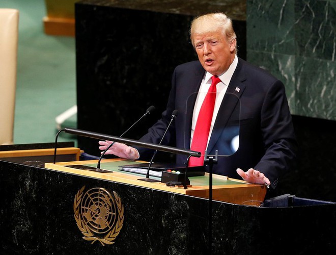 Những câu nói đầy sức nặng của Tổng thống Mỹ tại Đại hội đồng Liên hợp quốc - Ảnh 1.
