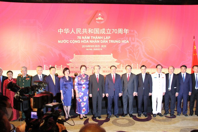 Phó Thủ tướng Vương Đình Huệ dự kỷ niệm 70 năm Quốc khánh Trung Quốc - Ảnh 3.