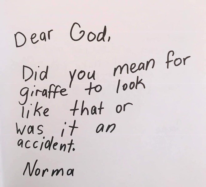 Cười ngất với những bức thư gửi Chúa ngộ nghĩnh của học sinh lớp 3 - Ảnh 3.