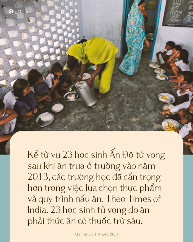 Bữa ăn của học sinh Ấn Độ: Nếu không ăn cơm mẹ nấu, học sinh được ăn bữa trưa miễn phí ở trường - Ảnh 9.