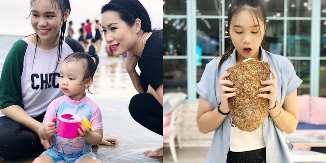 Nhan sắc khả ái của con gái Á hậu Trịnh Kim Chi: Lột xác từ cô bé mũm mĩm da ngăm thành thiếu nữ 17 tuổi cao 1m72 - Ảnh 11.