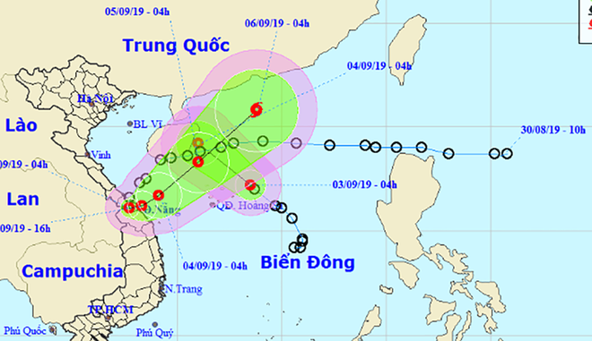 2 áp thấp nhiệt đới chạy lòng vòng rất phức tạp - Ảnh 1.