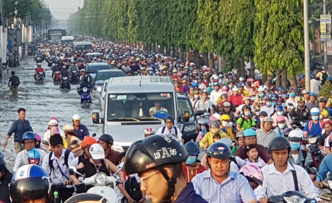 Thông báo hỏa tốc: Học sinh mầm non, tiểu học ở Cần Thơ được nghỉ học vì triều cường - Ảnh 2.