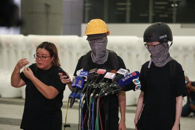Hong Kong: Người biểu tình họp báo tuyên bố sẽ chưa dừng lại - Ảnh 2.