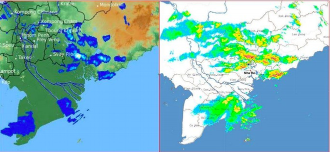  TP HCM mưa, dông lớn  - Ảnh 1.