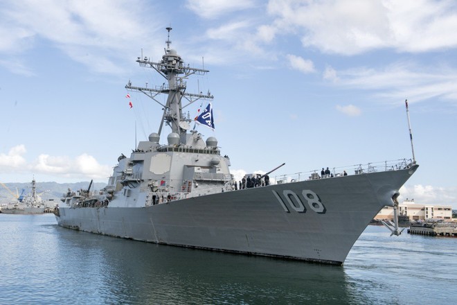 Chiến hạm Mỹ mang tên lửa Tomahawk diễn tập cùng ASEAN trên biển Đông - Ảnh 15.