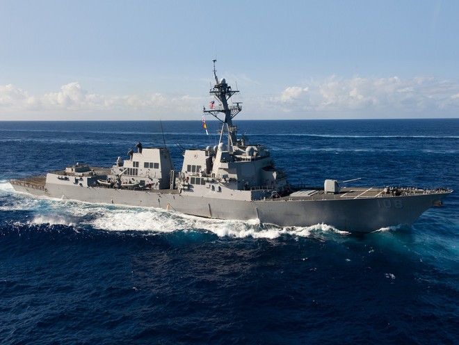 Chiến hạm Mỹ mang tên lửa Tomahawk diễn tập cùng ASEAN trên biển Đông - Ảnh 9.