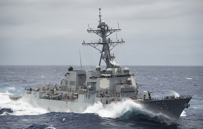 Chiến hạm Mỹ mang tên lửa Tomahawk diễn tập cùng ASEAN trên biển Đông - Ảnh 10.