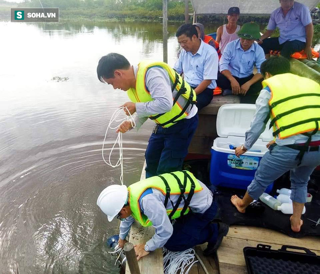 Sau 1 đêm, cá lồng giá trị lớn của toàn xã chết nổi trắng sông - Ảnh 3.