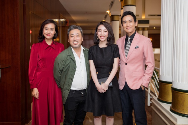 Thu Trang hết lời khen ngợi Tiến Luật trước mặt đồng nghiệp  - Ảnh 1.