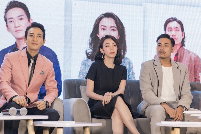 Thu Trang hết lời khen ngợi Tiến Luật trước mặt đồng nghiệp  - Ảnh 3.