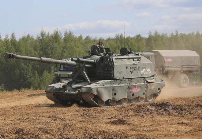 [ẢNH] Nga nâng cấp hỏa thần 2S19M2 với tầm bắn 40km - Ảnh 2.