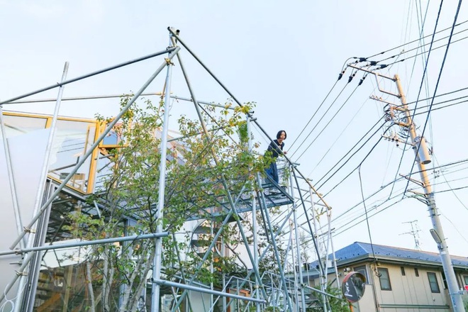 Mua mảnh đất ở khu nhà giàu, gia đình ba thế hệ thiết kế ngôi nhà đặc biệt chỉ toàn ánh sáng và cây xanh ở Nhật Bản - Ảnh 27.