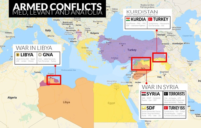 Chiến sự Libya: Nga ghi điểm bằng kịch bản Syria - bị LNA uy hiếp, GNA trên bảo dưới không nghe? - Ảnh 1.