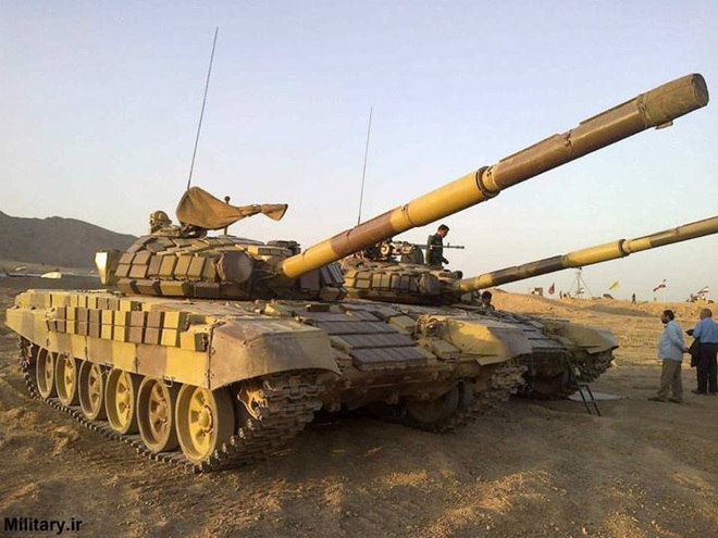 Báo Nga: Iran tập trận bằng xe tăng vỏ Anh, ruột Nga có sức mạnh tương đương T-90A? - Ảnh 4.