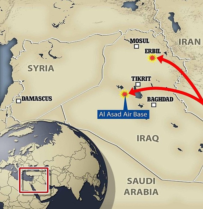 Bỏ quên 6.000 lính trước tên lửa Iran, phòng không Mỹ suýt tự đào hố chôn mình? - Ảnh 1.