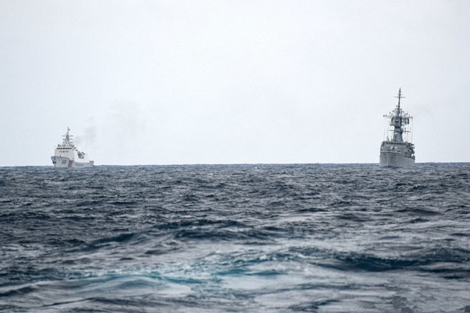 Indonesia công bố hình ảnh chi tiết cuộc đối đầu với tàu Trung Quốc trên vùng biển Natuna - Ảnh 2.