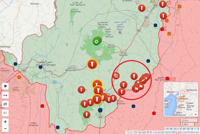 Lo sợ bị tiêu diệt, phiến quân điên cuồng giội rocket vào Aleppo - QĐ Syria thắng lớn ở Idlib - Ảnh 5.