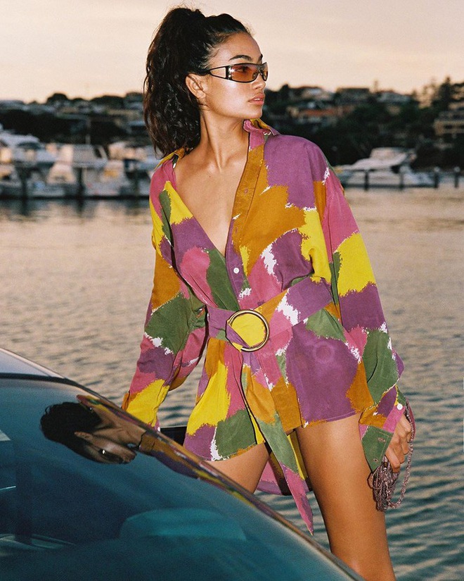 Siêu mẫu lai cao 1m80 Kelly Gale diện bikini hút mắt trên du thuyền - Ảnh 8.