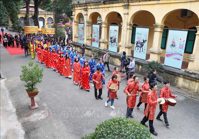 Nghi lễ Tống cựu nghinh Tân tại Hoàng thành Thăng Long - Ảnh 2.