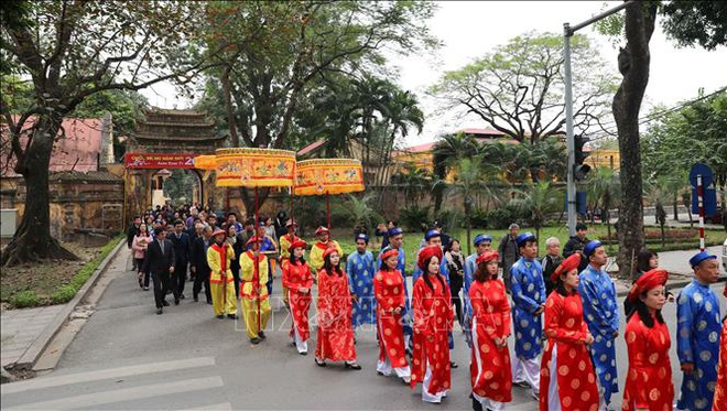 Nghi lễ Tống cựu nghinh Tân tại Hoàng thành Thăng Long - Ảnh 3.