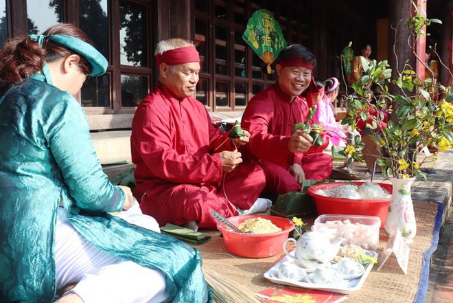 Mãn nhãn với ‘Hương xưa bánh Tết’ trong Hoàng cung Huế - Ảnh 5.