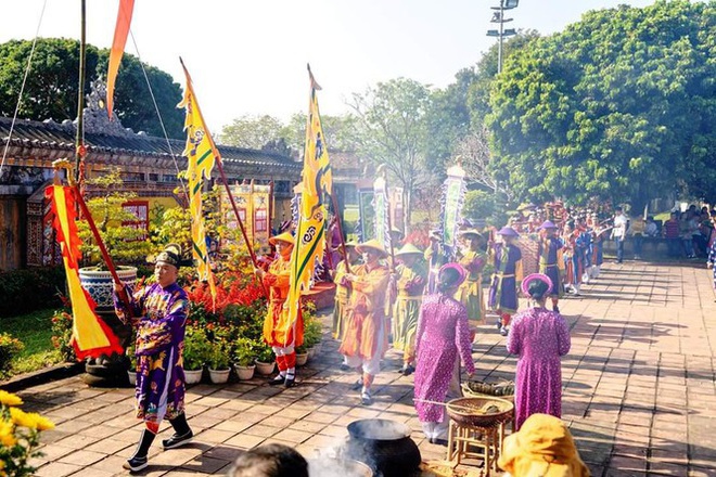 Mãn nhãn với ‘Hương xưa bánh Tết’ trong Hoàng cung Huế - Ảnh 9.