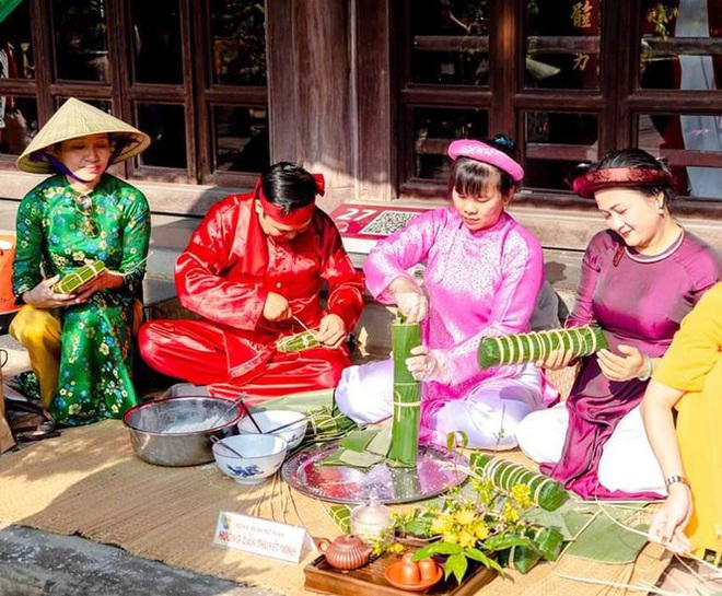 Mãn nhãn với ‘Hương xưa bánh Tết’ trong Hoàng cung Huế - Ảnh 10.