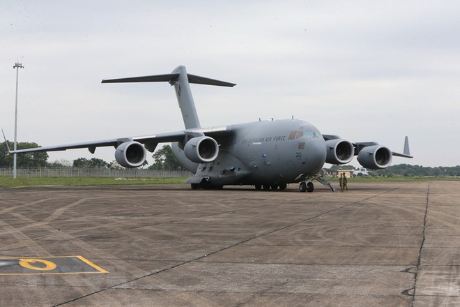 Gã khổng lồ C-17 vừa chở cả ngàn binh sĩ Mỹ tới Trung Đông - Ảnh 14.