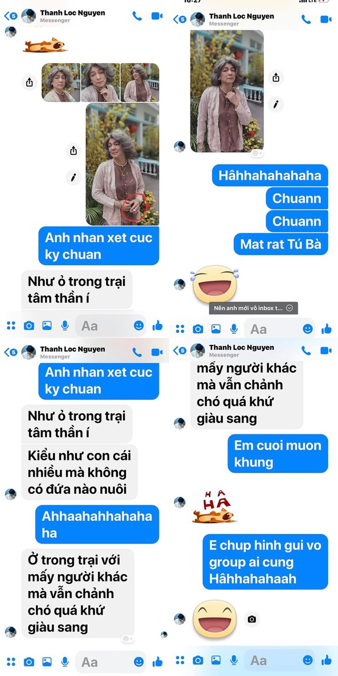 Không đỡ nổi với tin nhắn Đàm Vĩnh Hưng vào hùa với Thành Lộc, nói xấu Vũ Hà - Ảnh 1.