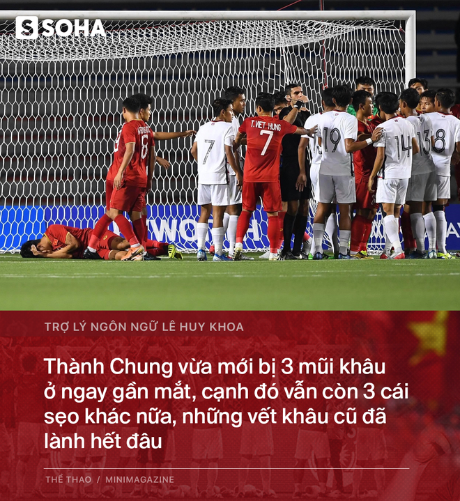 Trợ lý ngôn ngữ Lê Huy Khoa: Cởi đồ cầu thủ ra đi. Người đầy sẹo, chân biến dạng. Trời ơi, tội lắm - Ảnh 5.