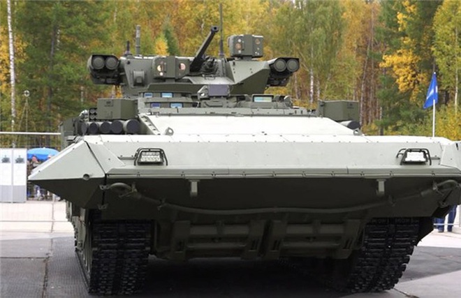 Uy lực khủng khiếp từ xe chiến đấu bộ binh T-15 Armata của Nga - Ảnh 14.