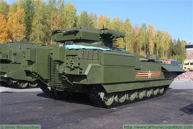 Uy lực khủng khiếp từ xe chiến đấu bộ binh T-15 Armata của Nga - Ảnh 6.