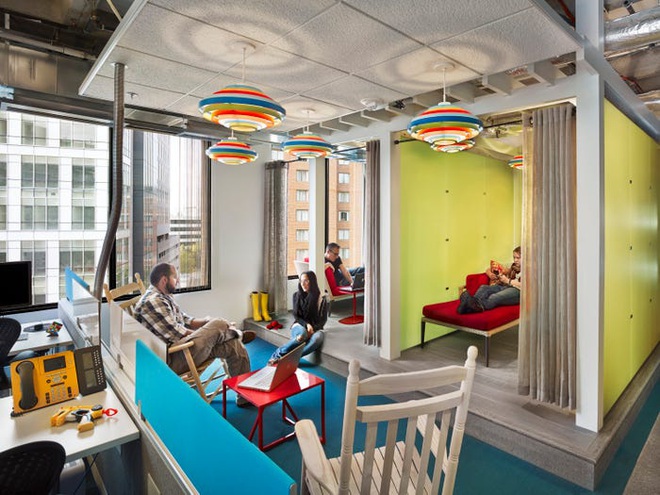 Choáng ngợp với cách Google đưa các nét đặc trưng văn hóa của cả một thành phố vào thiết kế văn phòng của mình - Ảnh 5.