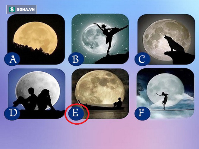 Hãy chọn mặt trăng mà mình thích, nếu là phương án A thì bạn là người lạc quan - Ảnh 5.