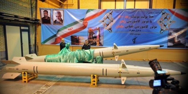Iran hé lộ tính năng chết người của Raad-500: Mạnh gấp nhiều lần tên lửa tấn công căn cứ Mỹ - Ảnh 1.