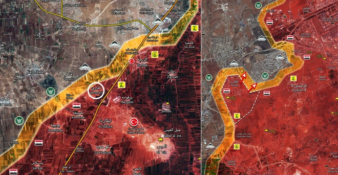 QĐ Syria đột phá lằn ranh đỏ M5, tạo nồi hầm Aleppo, đòn cân não cho quân Thổ? - Ảnh 1.