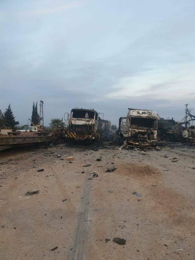 QĐ Syria tung cú đánh đáp trả đòn thù: Xe tăng Thổ Nhĩ Kỳ cháy thành tro bụi - Ảnh 2.
