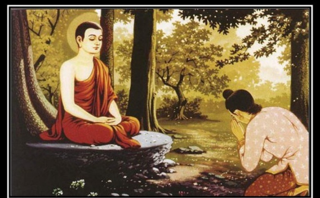 Muốn bố được lên cõi Trời, con trai đến tìm Đức Phật rồi được Ngài bảo ra chợ mua 2 thứ Muốn bố được lên cõi Trời, con trai đến tìm Đức Phật rồi được Ngài bảo ra chợ mua 2 thứ