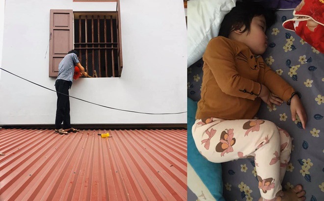 Con gái đang dỗi bố mẹ thì lăn ra ngủ, quên một chi tiết khiến phụ huynh phải “đau đầu” nhờ hàng xóm