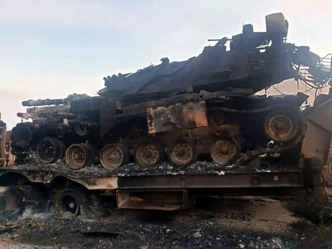 Hình ảnh Syria tiêu diệt hàng loạt phương tiện chiến đấu của Thổ Nhĩ Kỳ - Ảnh 3.