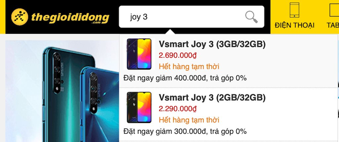 12.000 smartphone hết veo sau 14h lên kệ, Vsmart Joy 3 của tỷ phú Phạm Nhật Vượng lập kỉ lục vô tiền khoáng hậu - Ảnh 1.