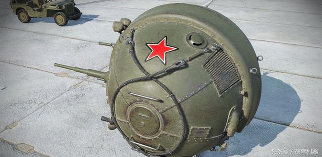 Khám phá mẫu xe tăng hình cầu kỳ dị nhất của Liên Xô - Ảnh 5.