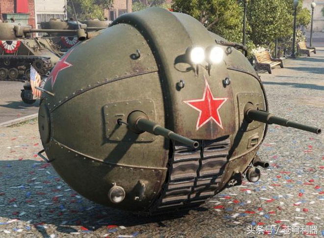 Khám phá mẫu xe tăng hình cầu kỳ dị nhất của Liên Xô - Ảnh 8.