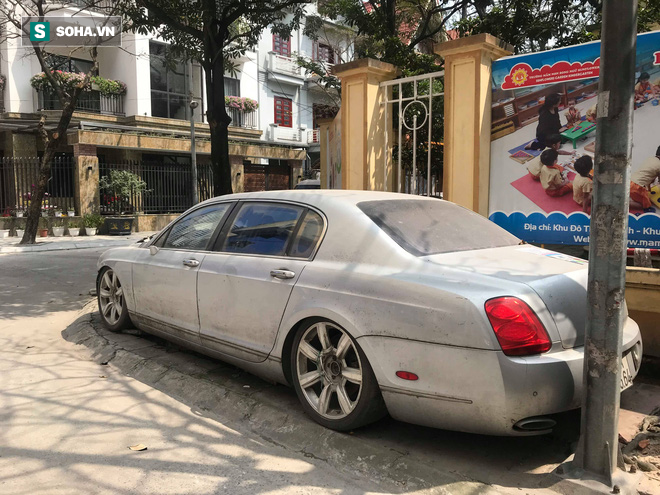 Cận cảnh siêu xe Bentley Continental bị chủ nhân “bỏ hoang” tới rỉ sét tại Hà Nội - Ảnh 2.