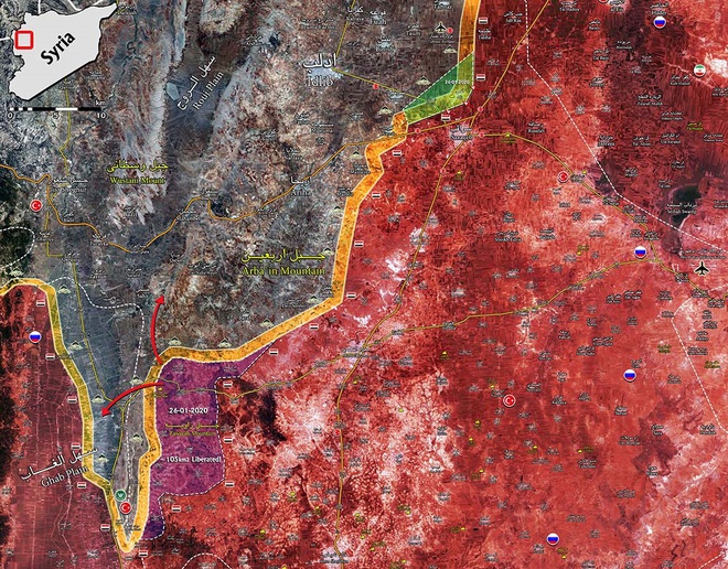 Tái chiếm Saraqeb, chặt đứt cao tốc M5: Thổ sập bẫy Nga-Syria, chiến thắng chẳng tày gang? - Ảnh 4.