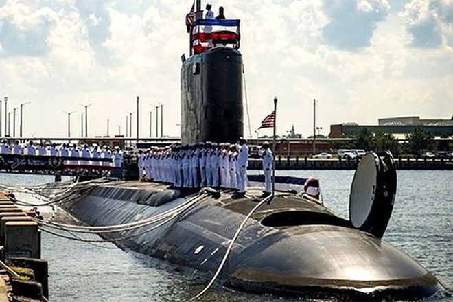 Siêu tàu ngầm hạt nhân Mỹ mới hạ thủy đã bị nước biển lột vỏ - Ảnh 18.